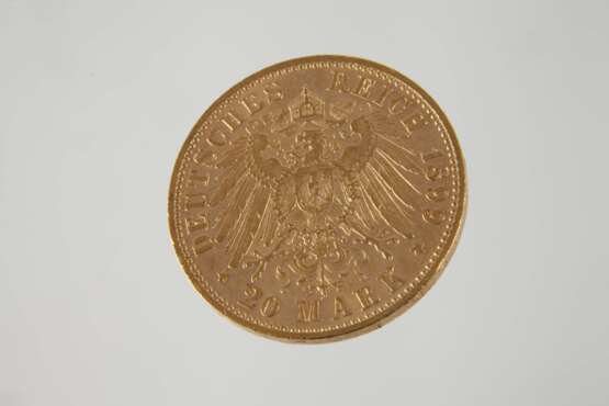 20 Mark Gold Preußen - photo 3