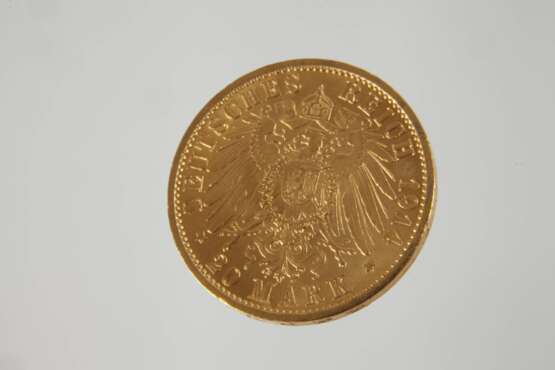 20 Mark Gold Preußen - photo 3