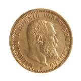 20 Mark Gold Württemberg - photo 1