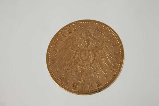20 Mark Gold Württemberg - photo 3
