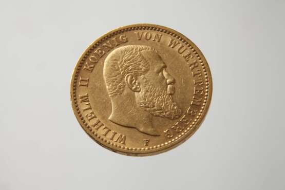 20 Mark Gold Württemberg - photo 4