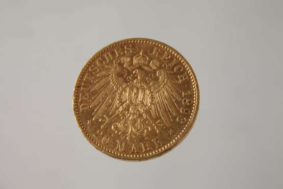 20 Mark Gold Preußen - photo 3