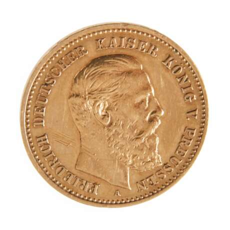 10 Mark Gold Preußen - photo 1