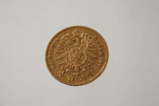 10 Mark Gold Preußen - photo 3