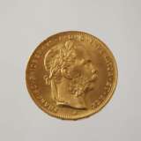 8 Florin-, 20 Franken Gold, Österreich/Ungarn - photo 2