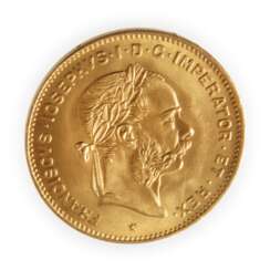 4 Florin-, 10 Franken Gold, Österreich/Ungarn