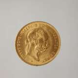 4 Florin-, 10 Franken Gold Österreich-Ungarn - Foto 2