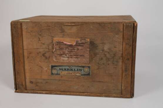 Märklin große Dampfmaschine mit Transportkiste - Foto 7