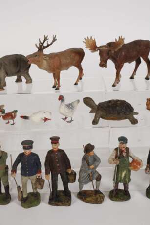 Konvolut Massefiguren Bauernhof/Zoo - photo 3