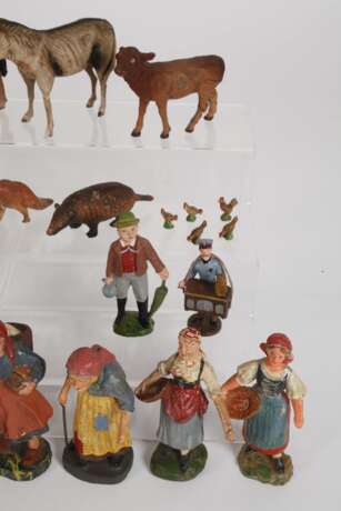 Konvolut Massefiguren Bauernhof/Zoo - photo 5
