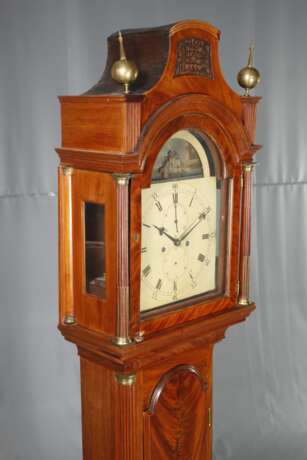 George III. Standuhr mit Schiffsmotiv - photo 2