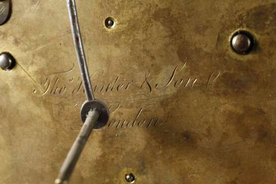 George III. Standuhr mit Schiffsmotiv - photo 7