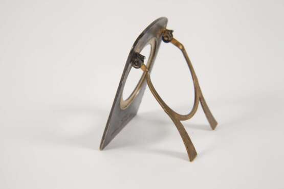 Art déco Miniatur-Uhr Silber - photo 3