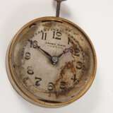 Art déco Miniatur-Uhr Silber - photo 4