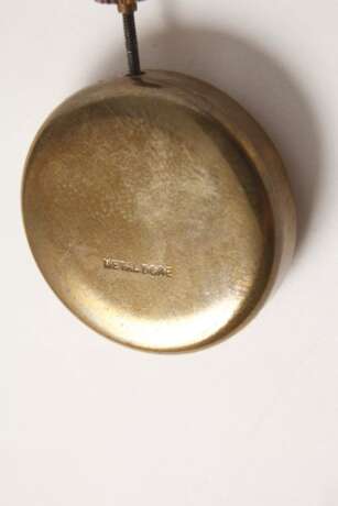 Art déco Miniatur-Uhr Silber - photo 5