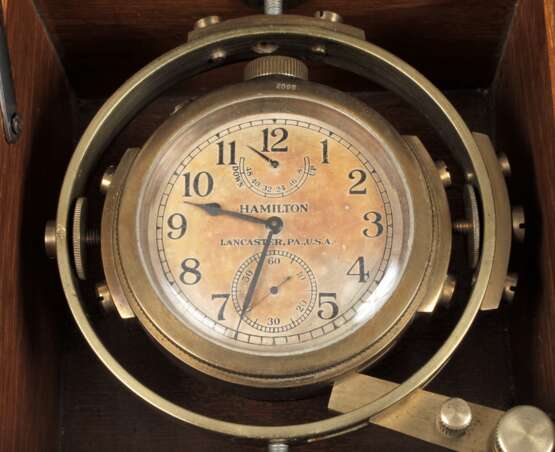 Kleiner Marinechronometer Hamilton Watch Co. - photo 1