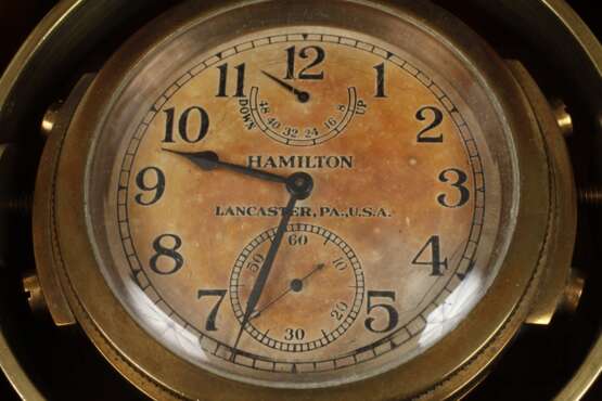 Kleiner Marinechronometer Hamilton Watch Co. - photo 4