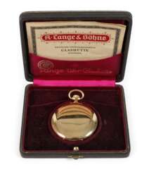 Goldsavonnette A. Lange &amp; Söhne Glashütte