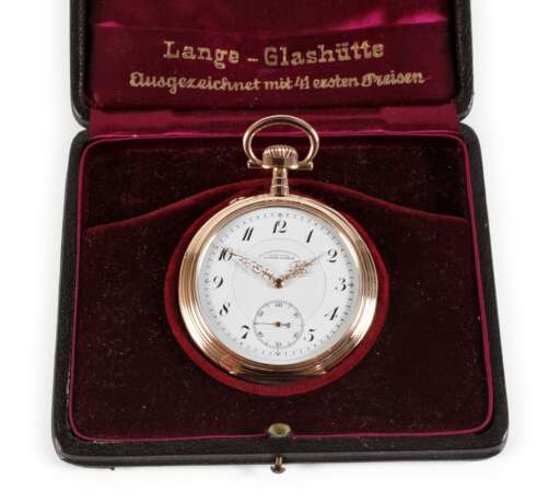 Taschenuhr A. Lange & Söhne Glashütte - photo 1