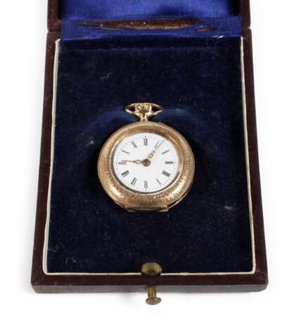 Damentaschenuhr Gold - photo 1