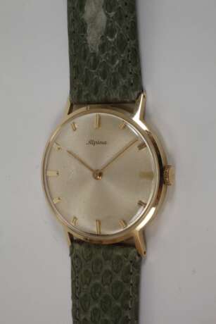Herrenuhr Alpina Gold - фото 2
