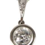 Anhänger mit Altschliffdiamant von ca. 0,5 ct - фото 1