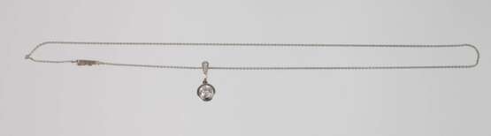 Anhänger mit Altschliffdiamant von ca. 0,5 ct - фото 2
