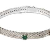 Armband mit Smaragden und Brillanten - photo 1