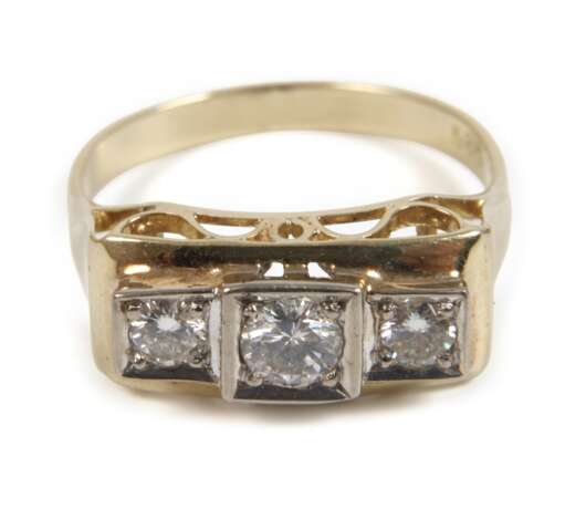 Damenring mit Brillanten - photo 1