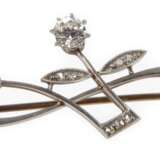 Brosche mit Diamantbesatz - photo 1