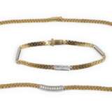 Kette und Armband mit Brillanten - photo 1