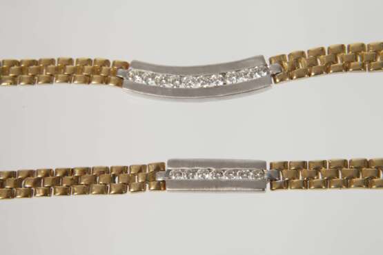 Kette und Armband mit Brillanten - photo 3