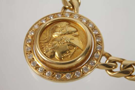 Massives Collier mit Brillanten - photo 2