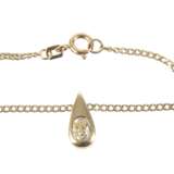 Anhänger mit Diamant an Kette - photo 4
