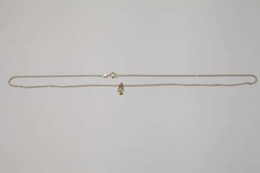 Anhänger mit Diamant an Kette