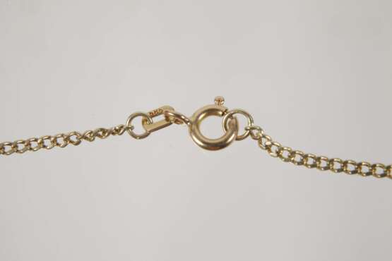 Anhänger mit Diamant an Kette - photo 3