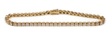 Tennisarmband mit Brillanten