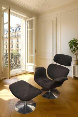 Tulipe armchair Model F545 by Pierre Paulin published by Artifort Circa 1970 Wood 20th century - photo 11