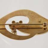 Brosche mit Brillanten - Foto 3