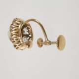 Ohrringe mit Perlen und Diamanten - photo 3