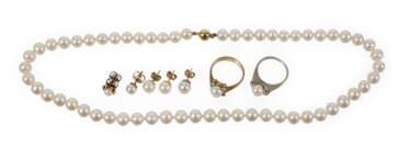 Konvolut Perlenschmuck