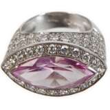 Prächtiger Ring mit Brillanten und Spinell - photo 1