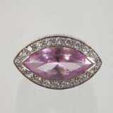 Prächtiger Ring mit Brillanten und Spinell - photo 4
