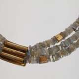 Modernes Collier mit Labradoriten - photo 3