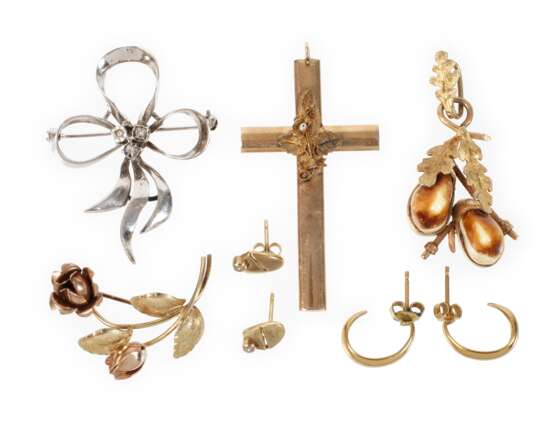 Konvolut Goldschmuck - Foto 1