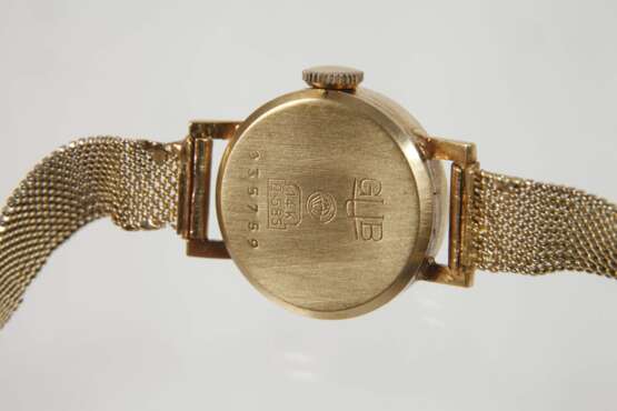 Glashütte, Damenarmbanduhr in Gold - photo 3