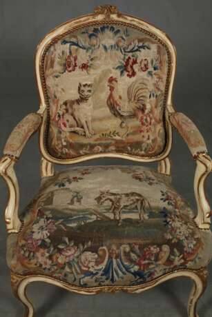 Sechs Fauteuils à la Reine Louis-XV. - photo 6