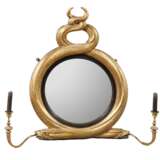 Regency Wandspiegel mit Delphinen - photo 1