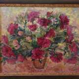 «Le bouquet de fête» Toile Peinture à l'huile Impressionnisme Nature morte 2000 - photo 2