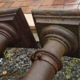 Paar Eisengusssäulen - photo 3